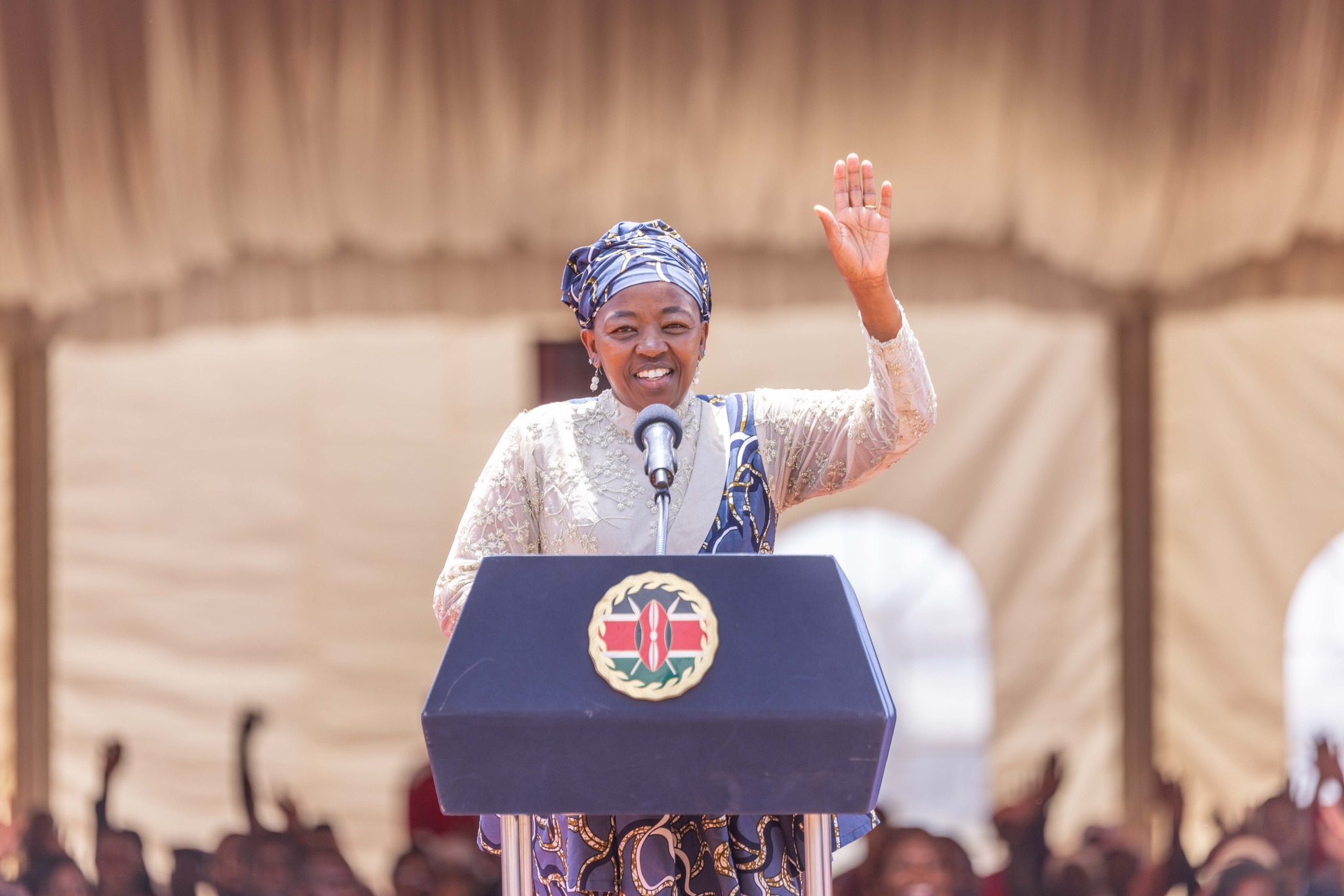 The reason we have two hands is to use... - Mama Rachel Ruto