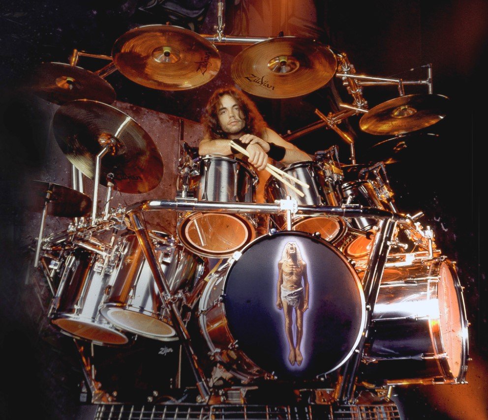 Nick Menza - Nick showcasing his classic chrome TAMA kit... | Facebook