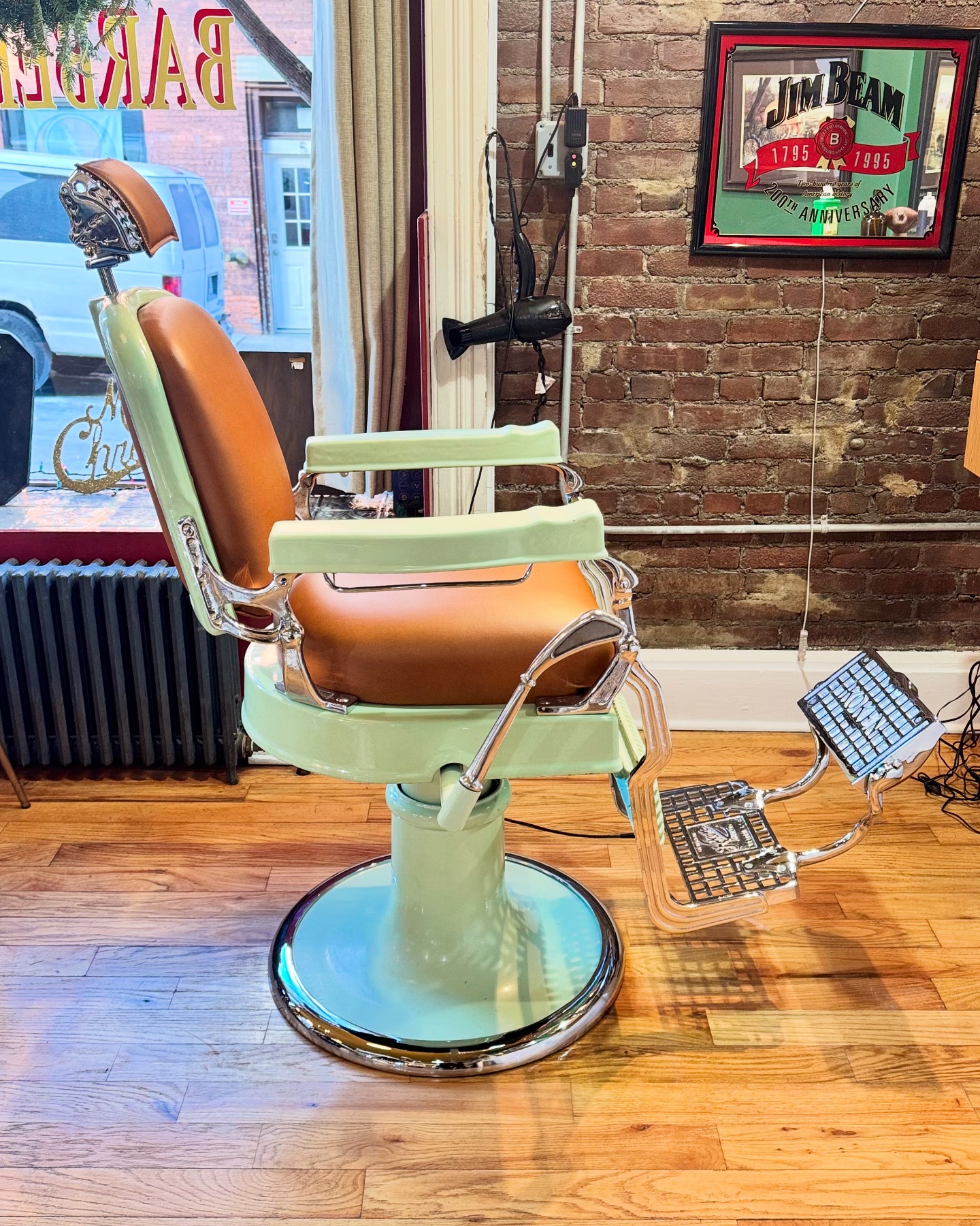 Is Koken Art Factory the original Koken barber chair factory building?