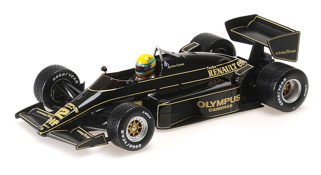 1985 Lotus 97T Renault at 1/20 scale by Fujimi, Ayrton Senna's