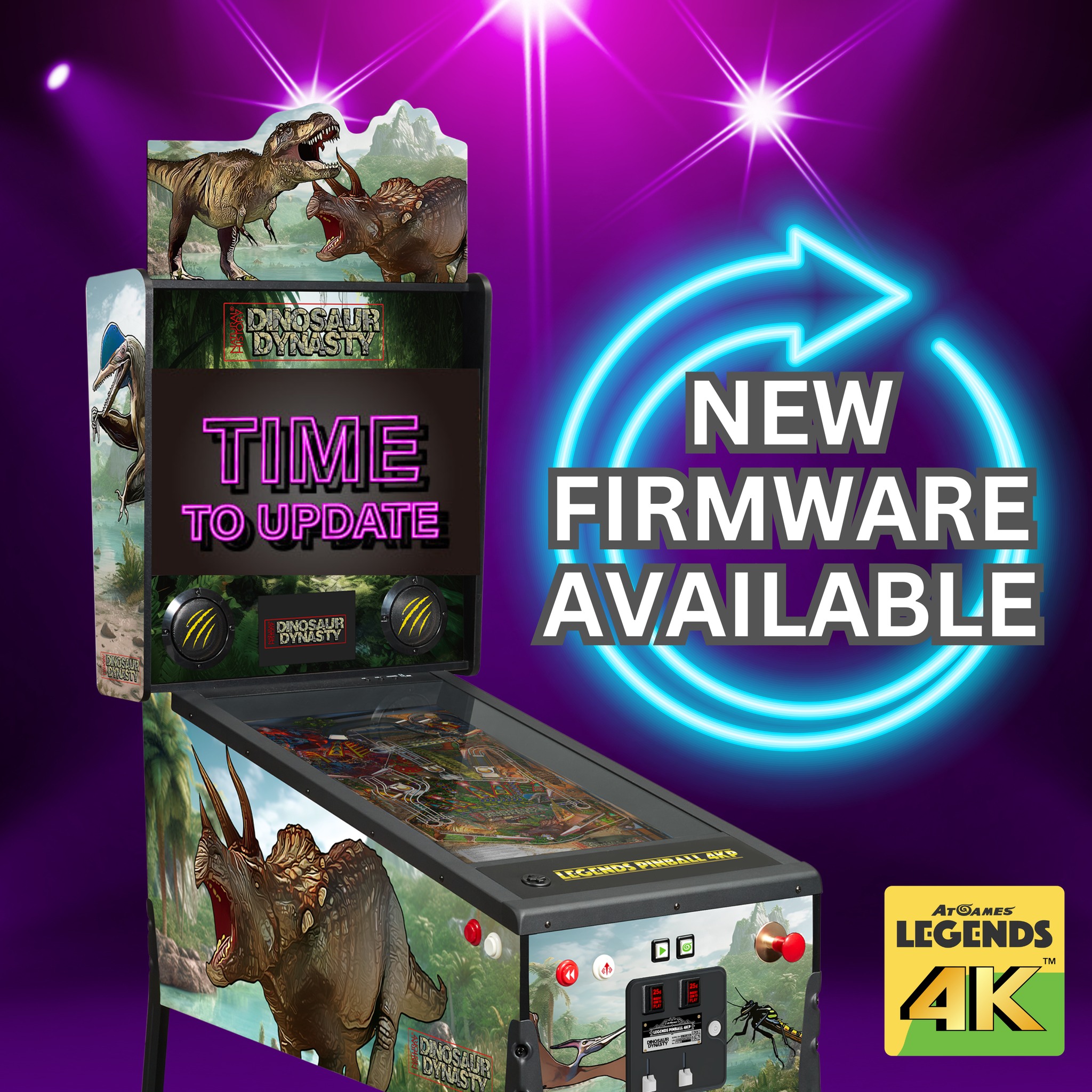 AtGames - 📢 Attention Community!📢 A new System Update... | Facebook