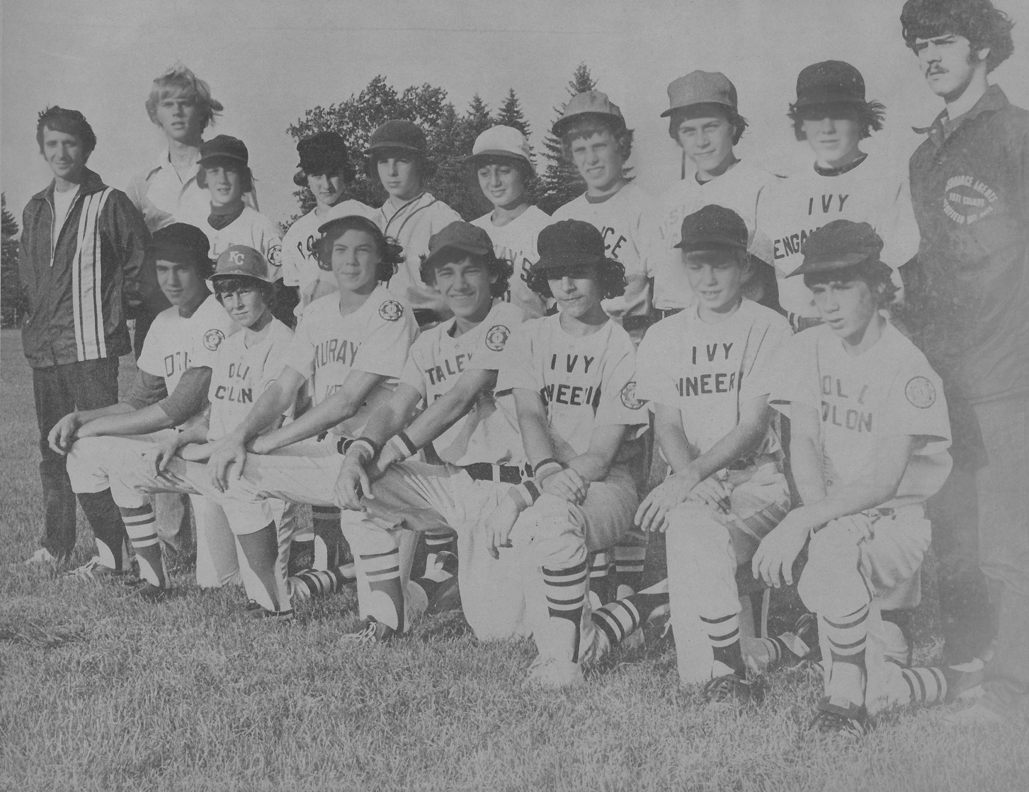 1975 Westfield MA Babe Ruth 13 Year Old All-Stars