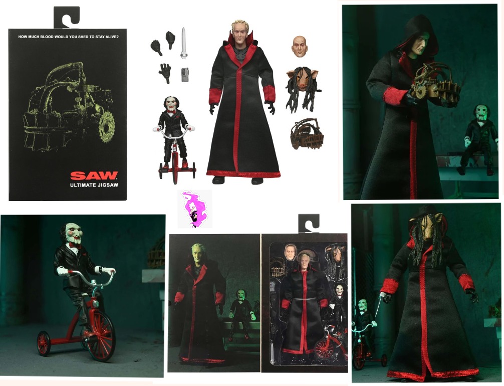 ANNOUNCEMENT!! ➖ Saw – Toony Terrors Jigsaw Killer 6” Scale