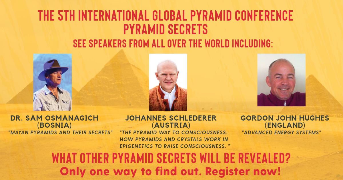 Global - The Global Pyramid Conference is around the corner! SEPT 22-24 ...