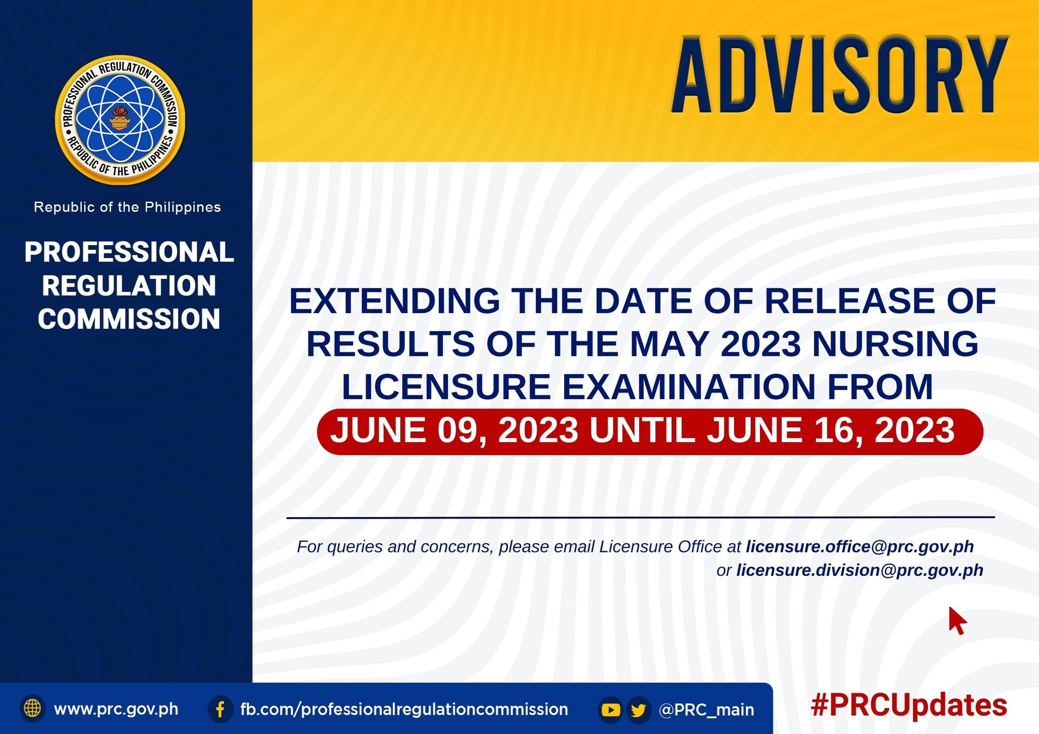 EXTENDING THE DATE OF... - Professional Regulation Commission