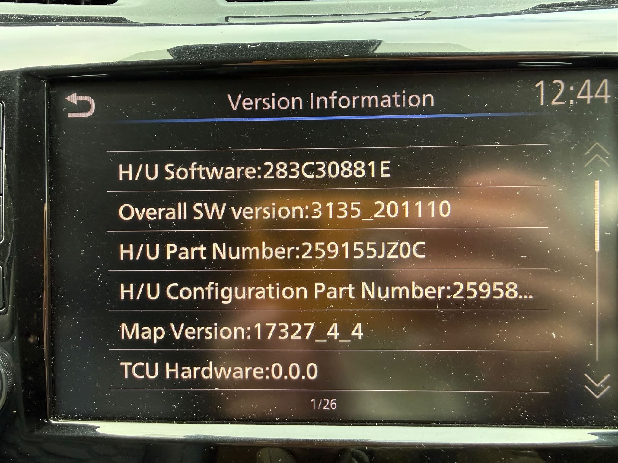 Updating 2017 Nissan Nav maps options?