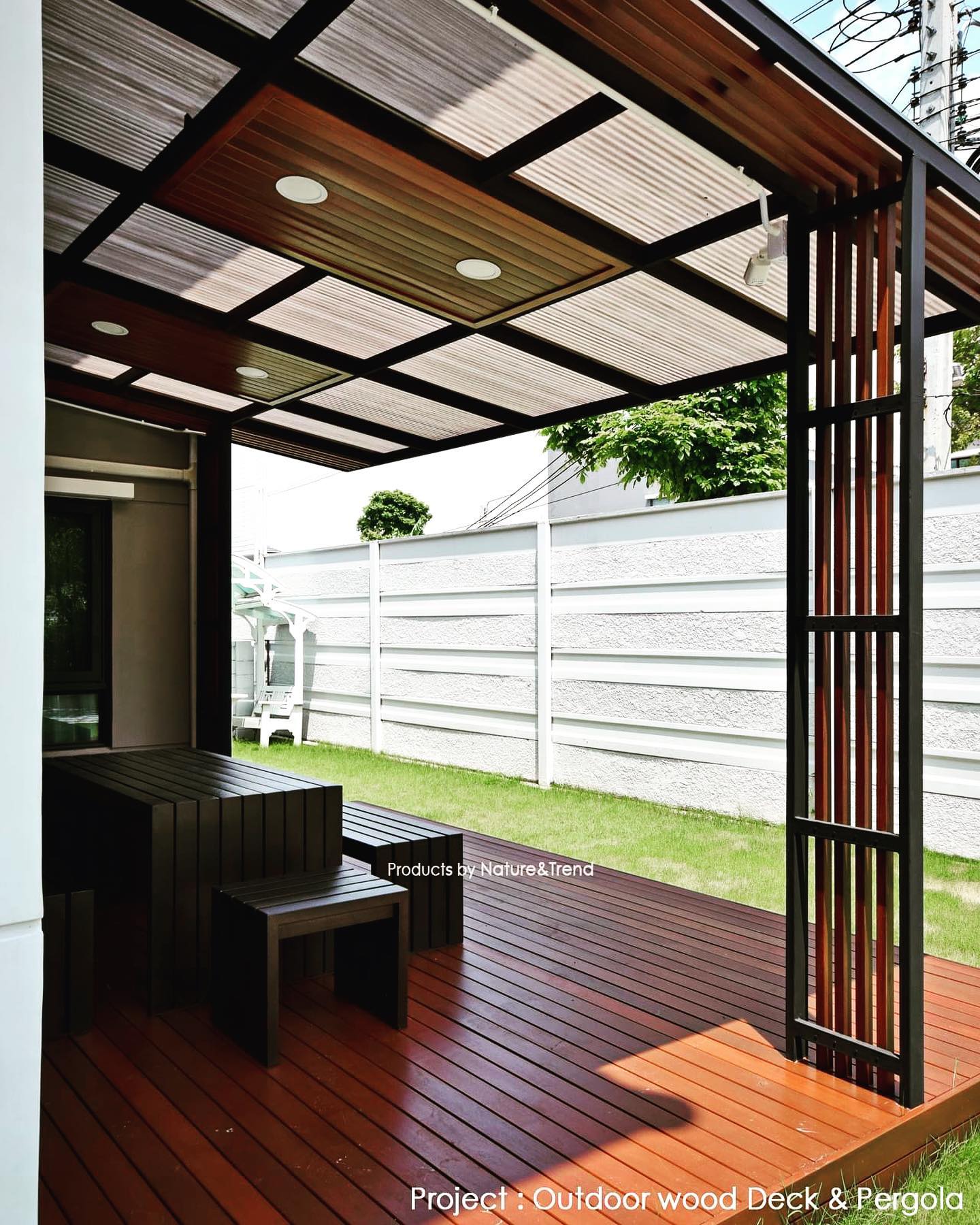 ระแนงไม้ รับออกแบบตกแต่งบ้านและสวน , Design by Nature & Trend | Bangkok