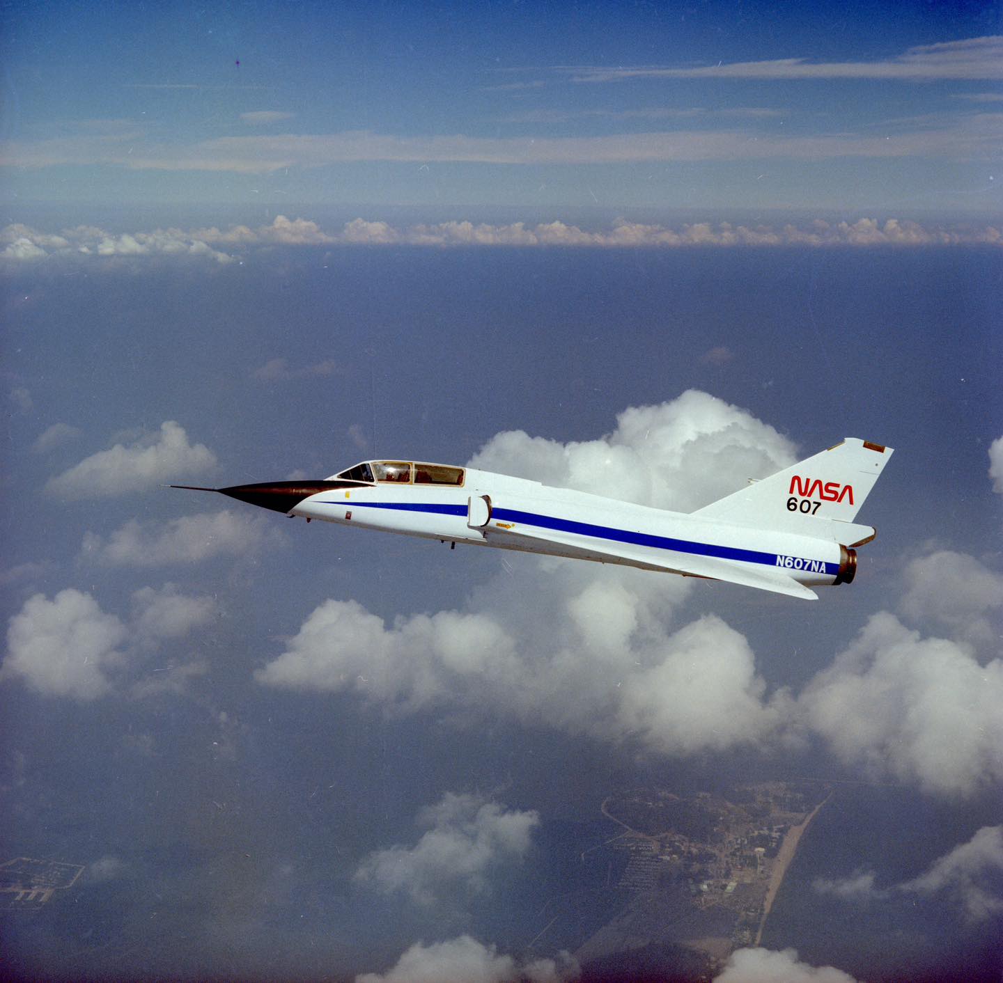 Boneyard - More cool #NASA aircraft, here is an NF-106B 57-2507