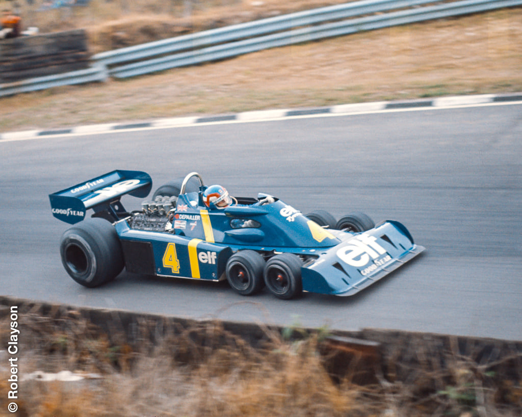 1976 Japanese Grand Prix, Patrick Depailler with legendary six