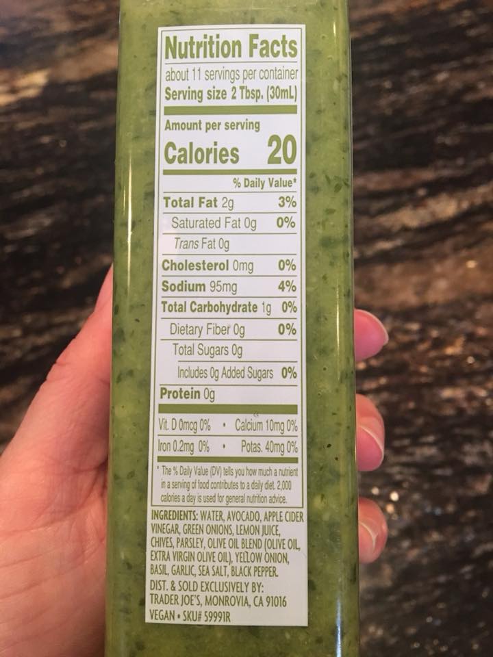 trader joe's green goddess dressing nutrition broccoli slaw review trader joe's green goddess dressing nutrition facts