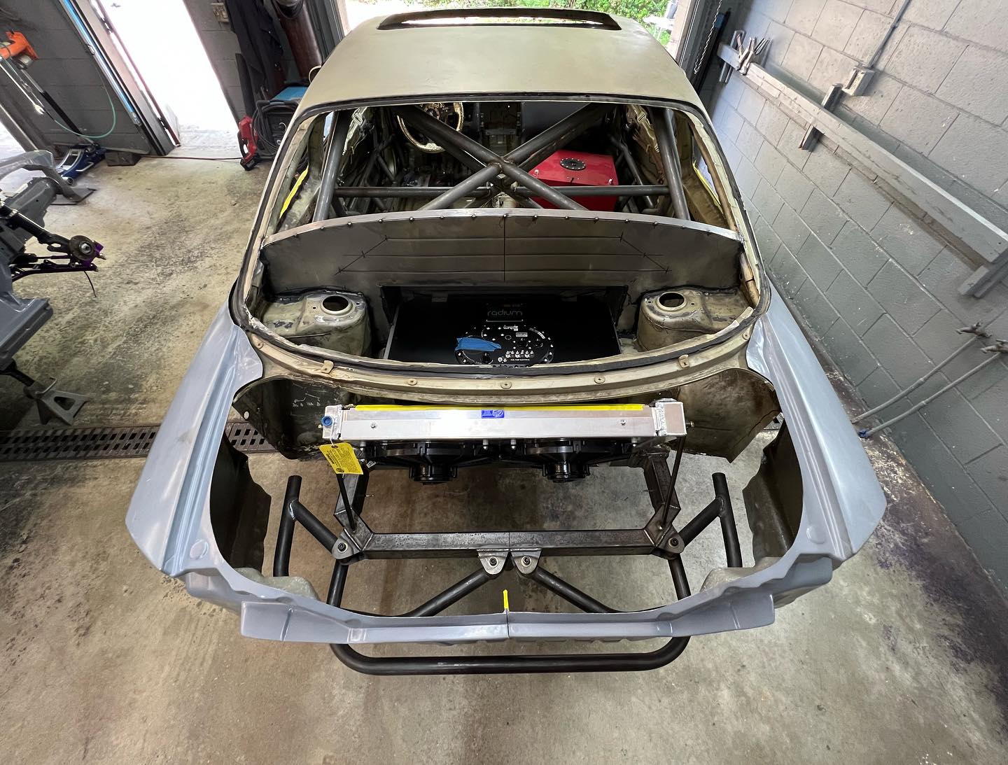 Top Garage - S14.9 back half. Rear firewall with recessed... | Facebook