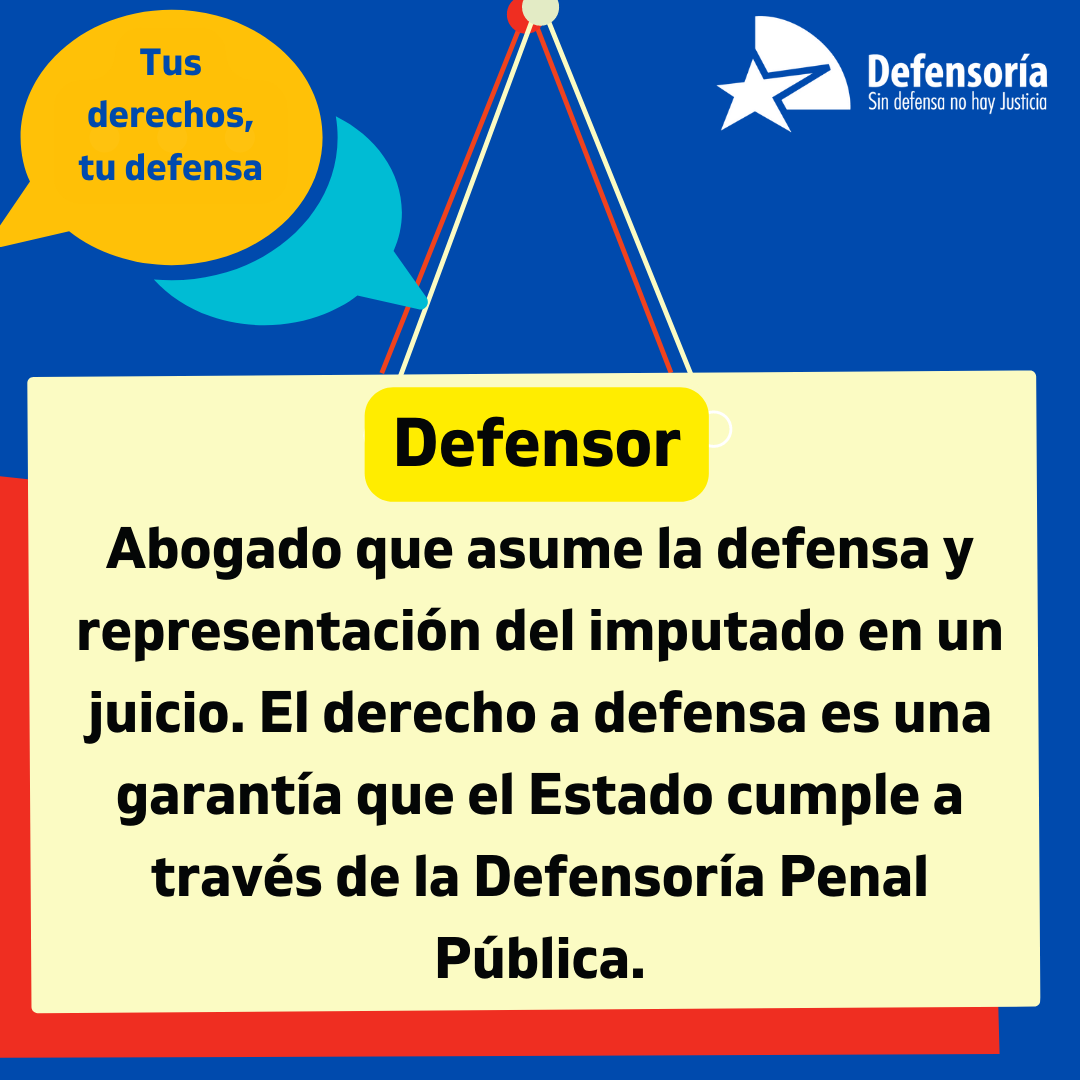 Te ayudamos a entender algunos... - Defensoría Penal Pública | Facebook