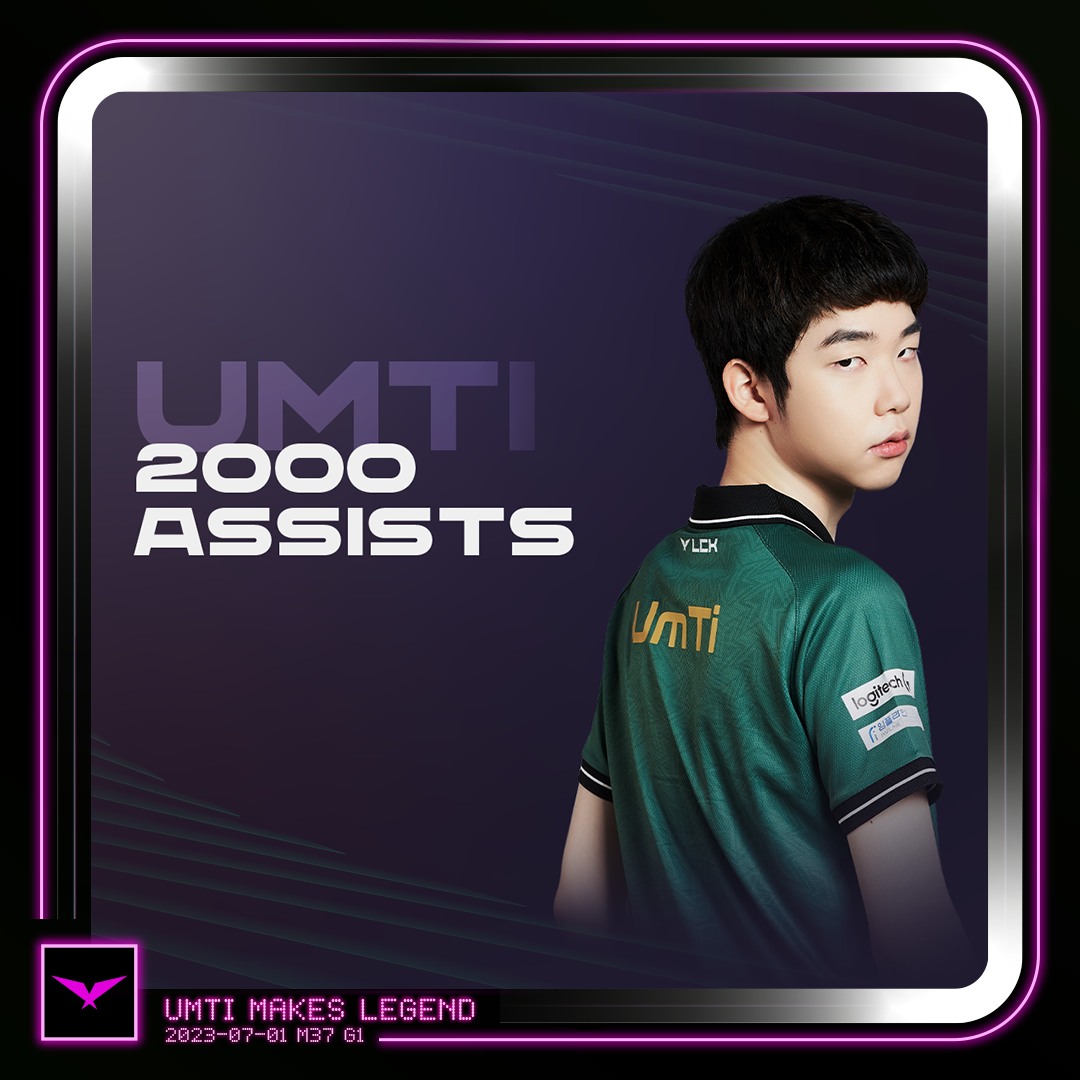 LCK - 위대한 사령관 OKSavingsBank BRION UmTi 선수의 LCK 통산 2000... | Facebook