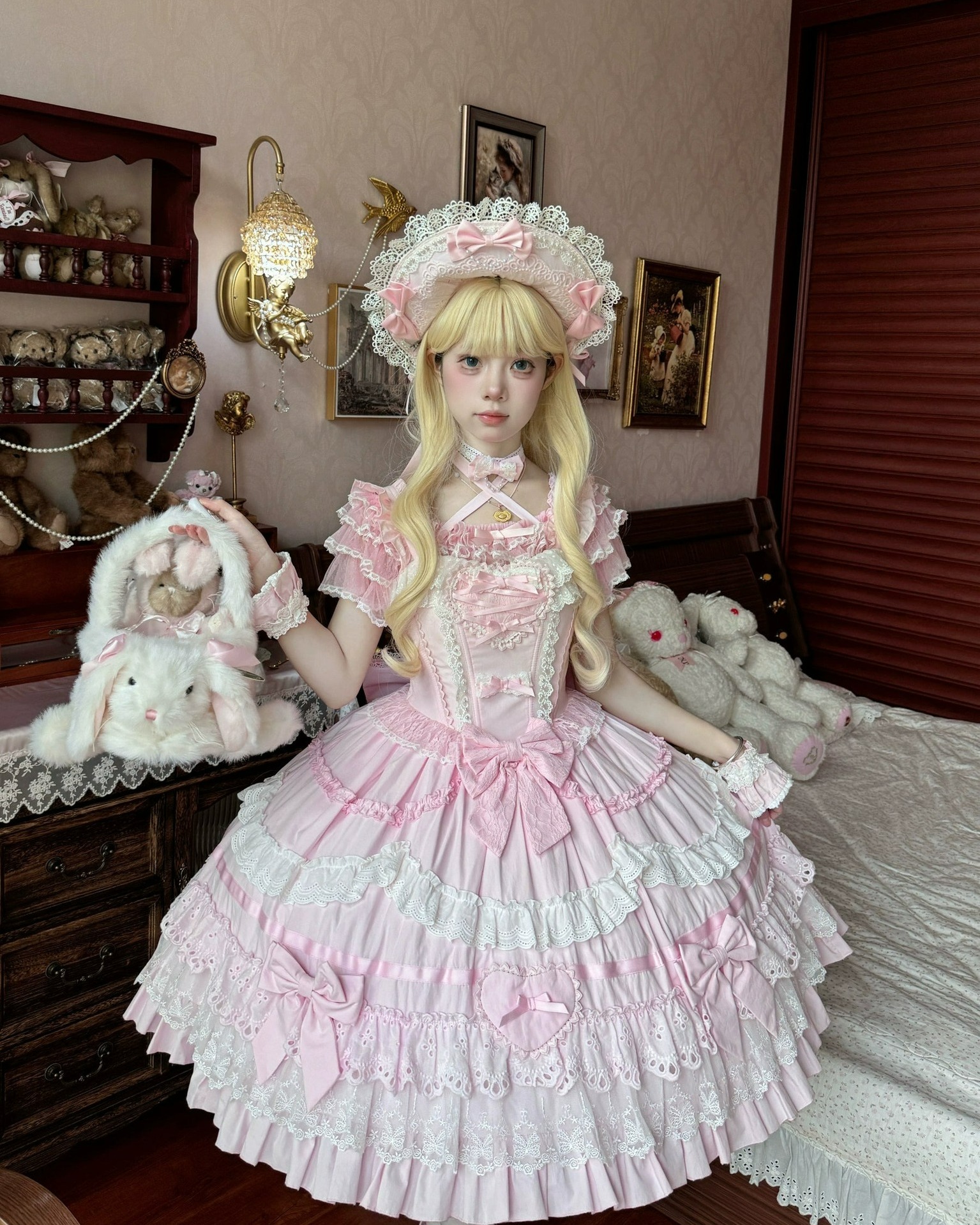 Immersive original~Belia~Old School Lolita JSK, a sweet doll