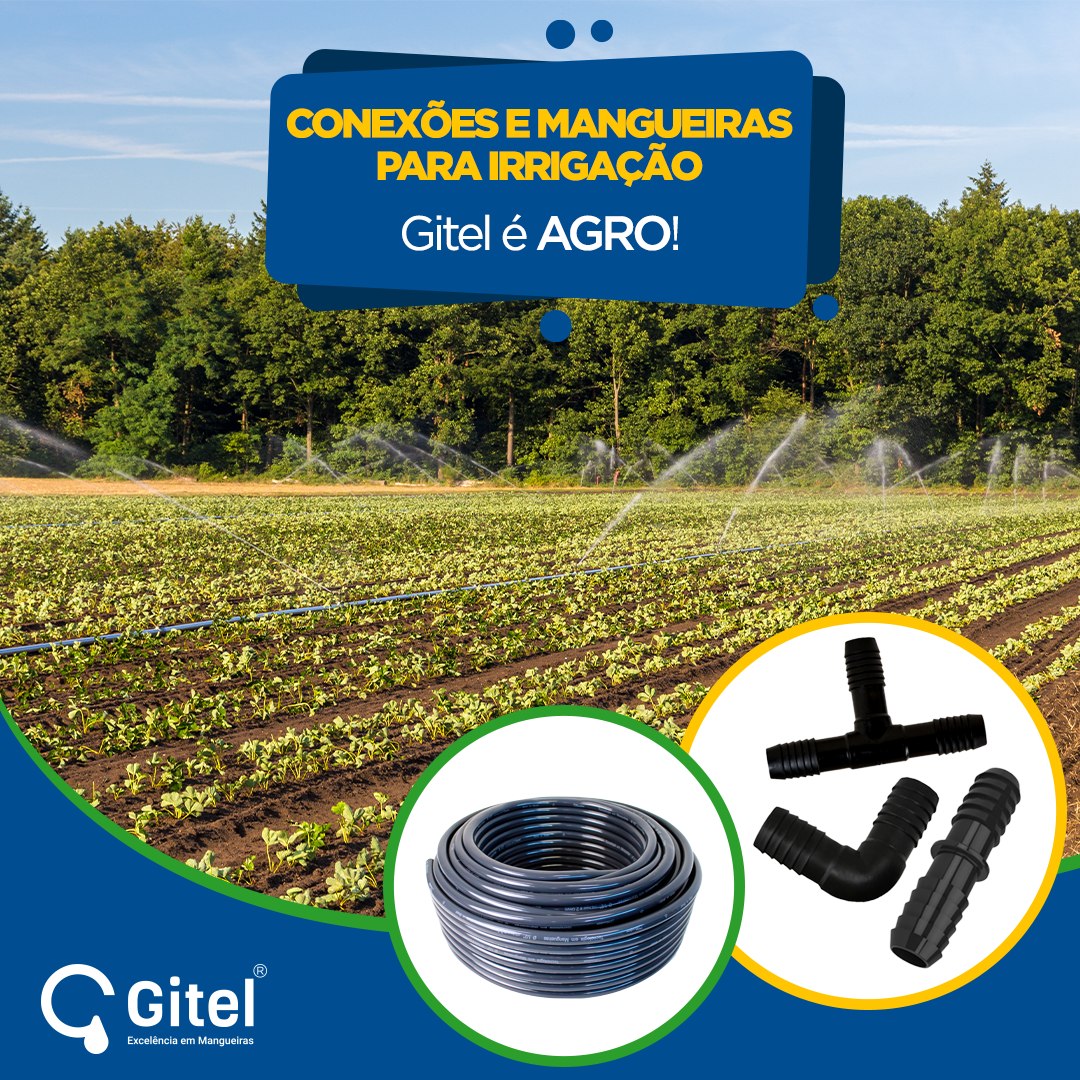 Gitel - O sistema de irrigação oferece muitos benefícios como economia ...