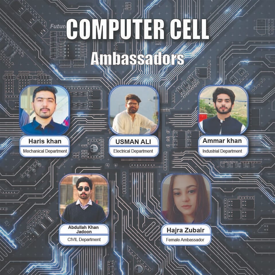 The Ambassadors from... - Computer Cell UETP Jalozai Chapter | Facebook