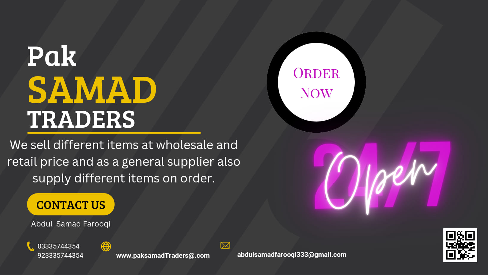 Pak Samad Traders | Rawalpindi