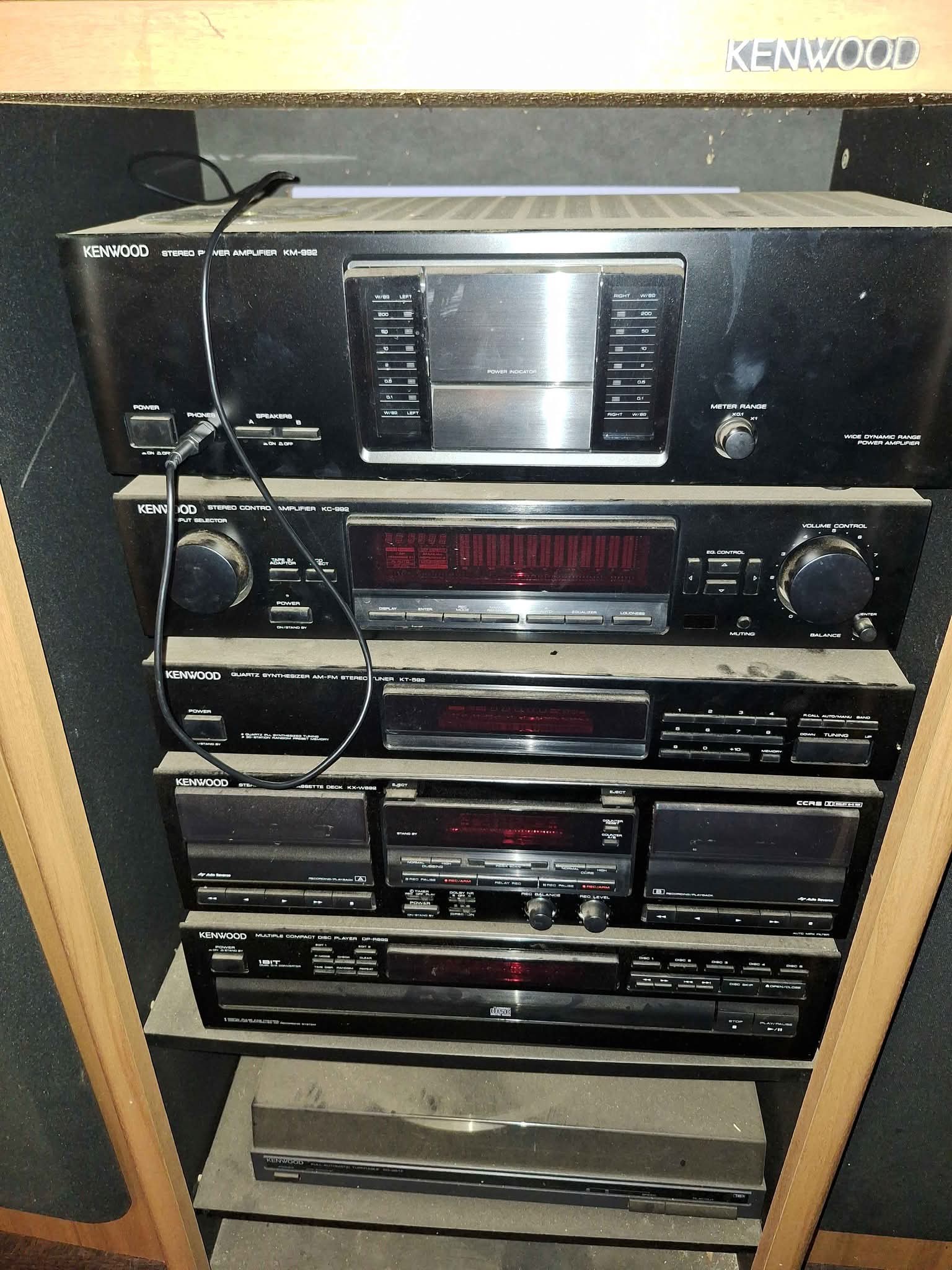Vintage stereo kenwood and speaker - Radios - Macon, Georgia | Facebook ...