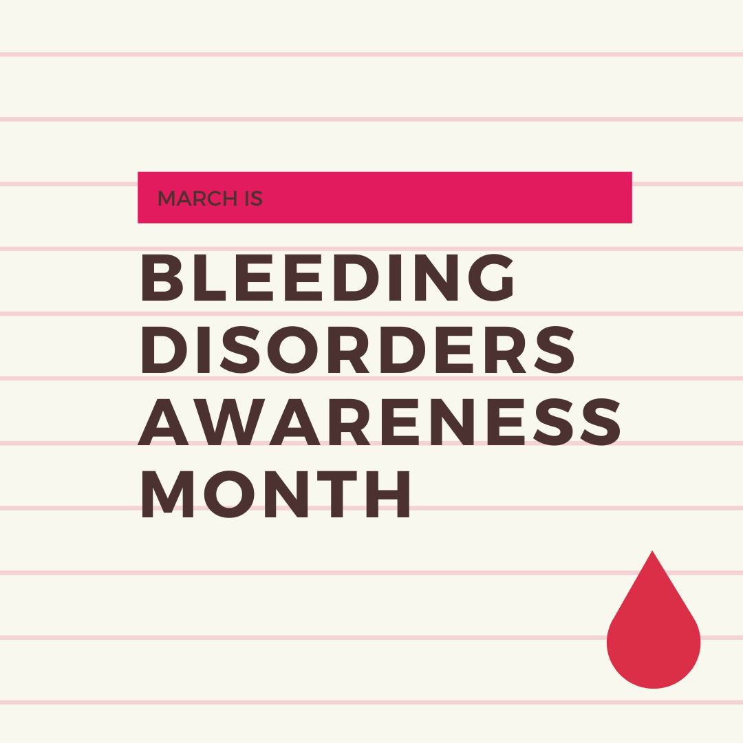 EPSrx - March is Bleeding Disorders Awareness month. BDAM... | Facebook