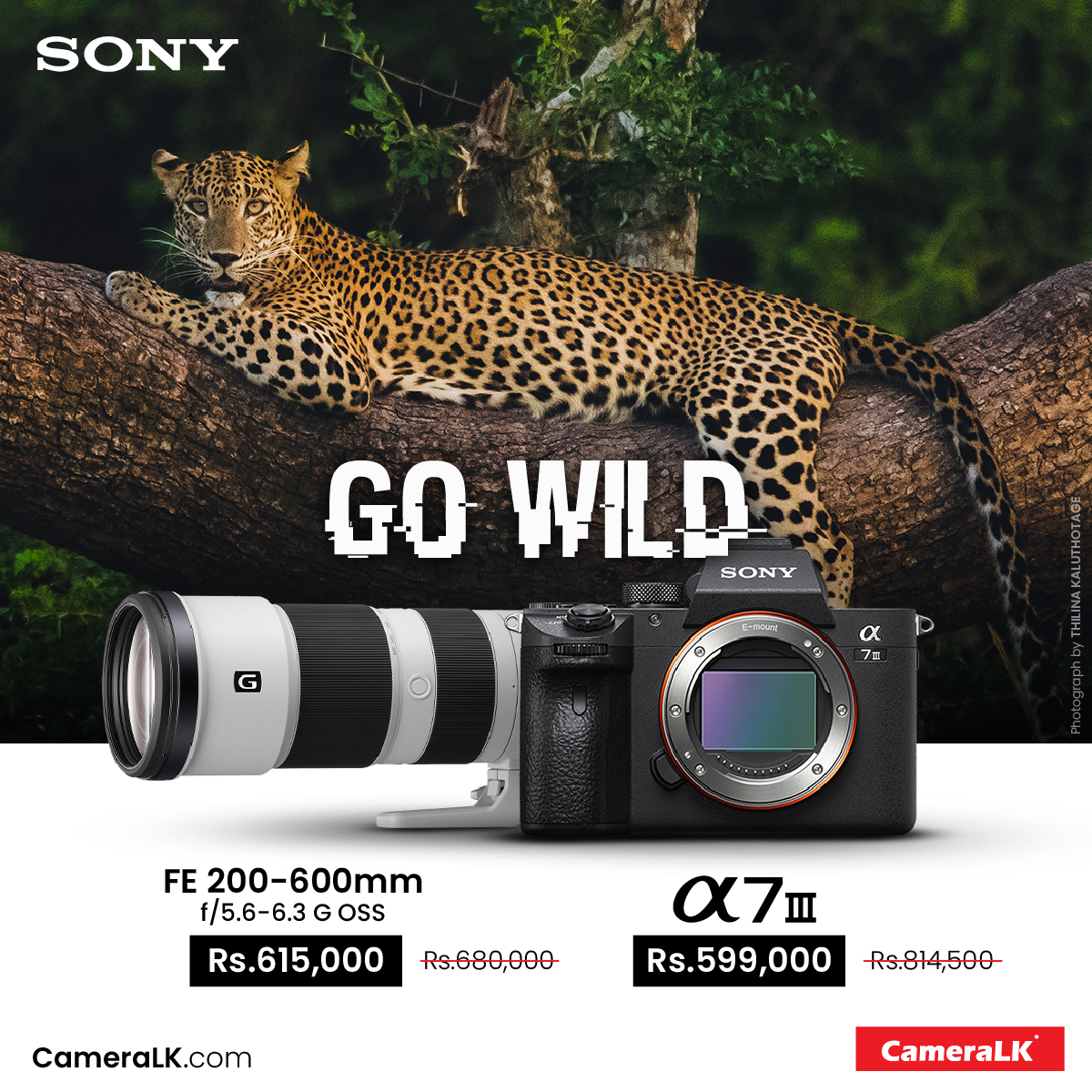 CameraLK Store - Go Wild with your Camera ! Sony A7III... | Facebook