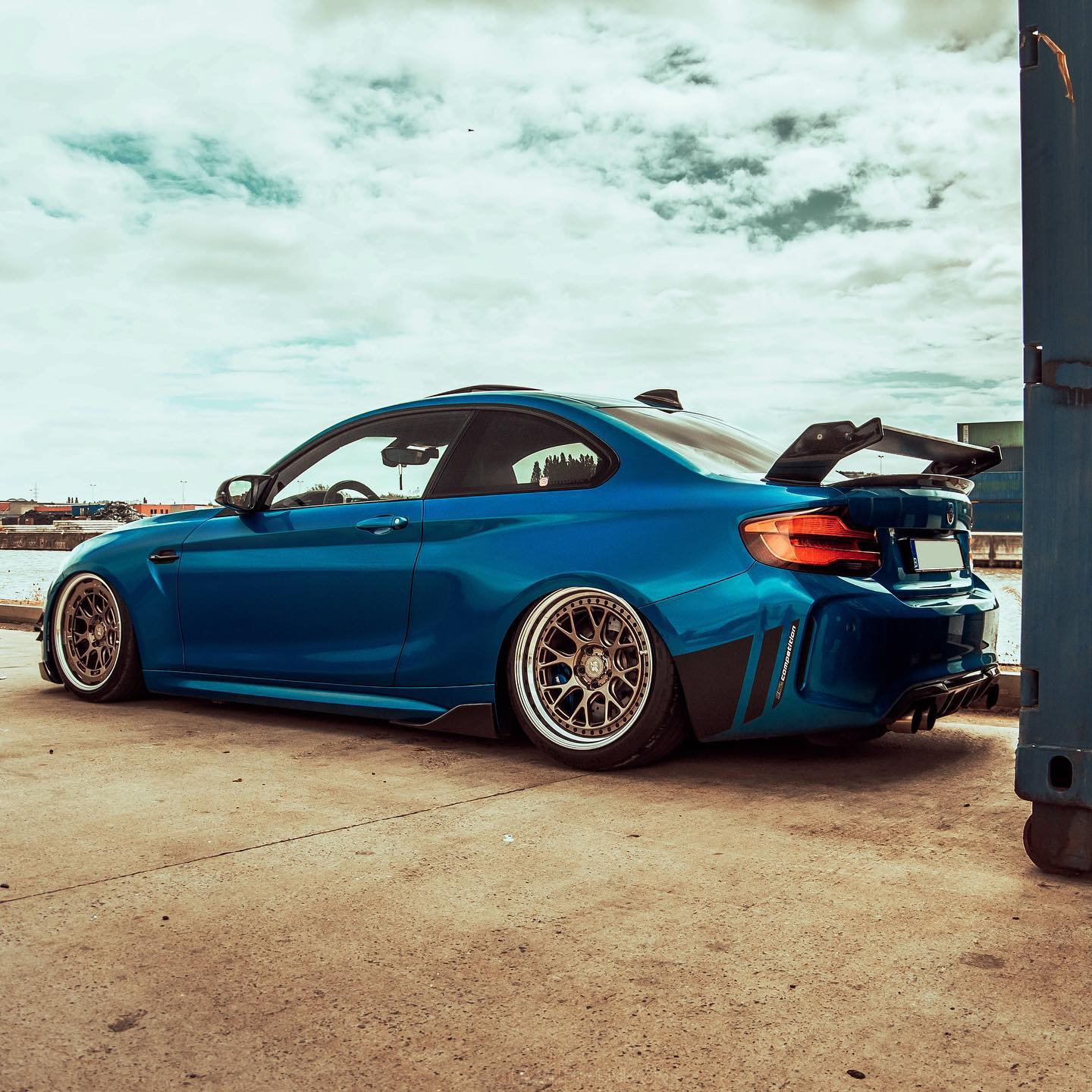 The slammed BMW M2... - Prestige Auto Couture Wheels | Facebook