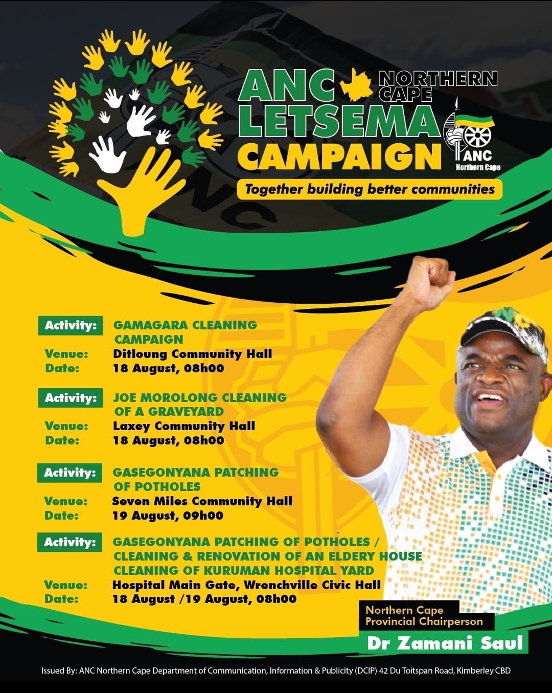 Mokwena Speaks - [IN PICTURES📸]: ANC NORTHERN CAPE...