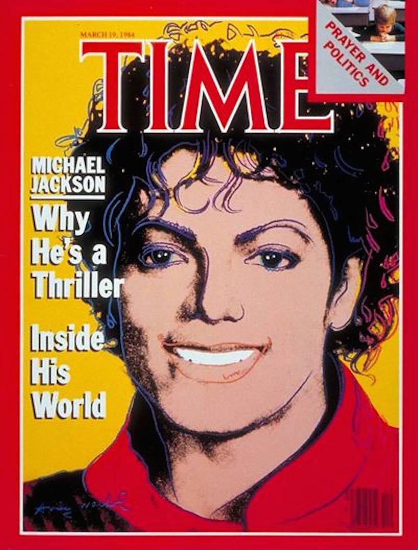 OnThisDay March 26th, 1984 Michael Jackson featured on the cover