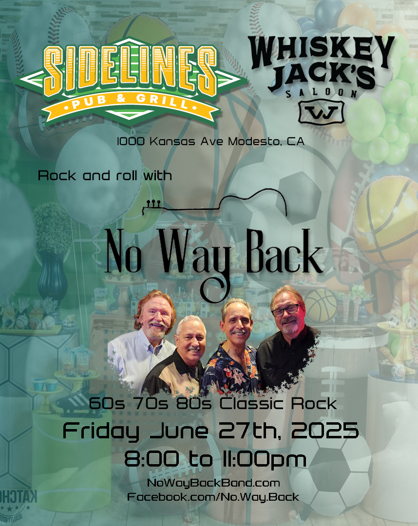 No Way Back @ Sidelines, Modesto, CA