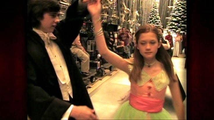 open lace back dress Universal Studios Harry Potter Ginny Weasley Yule Ball Ornament New wi  I  Love Characters