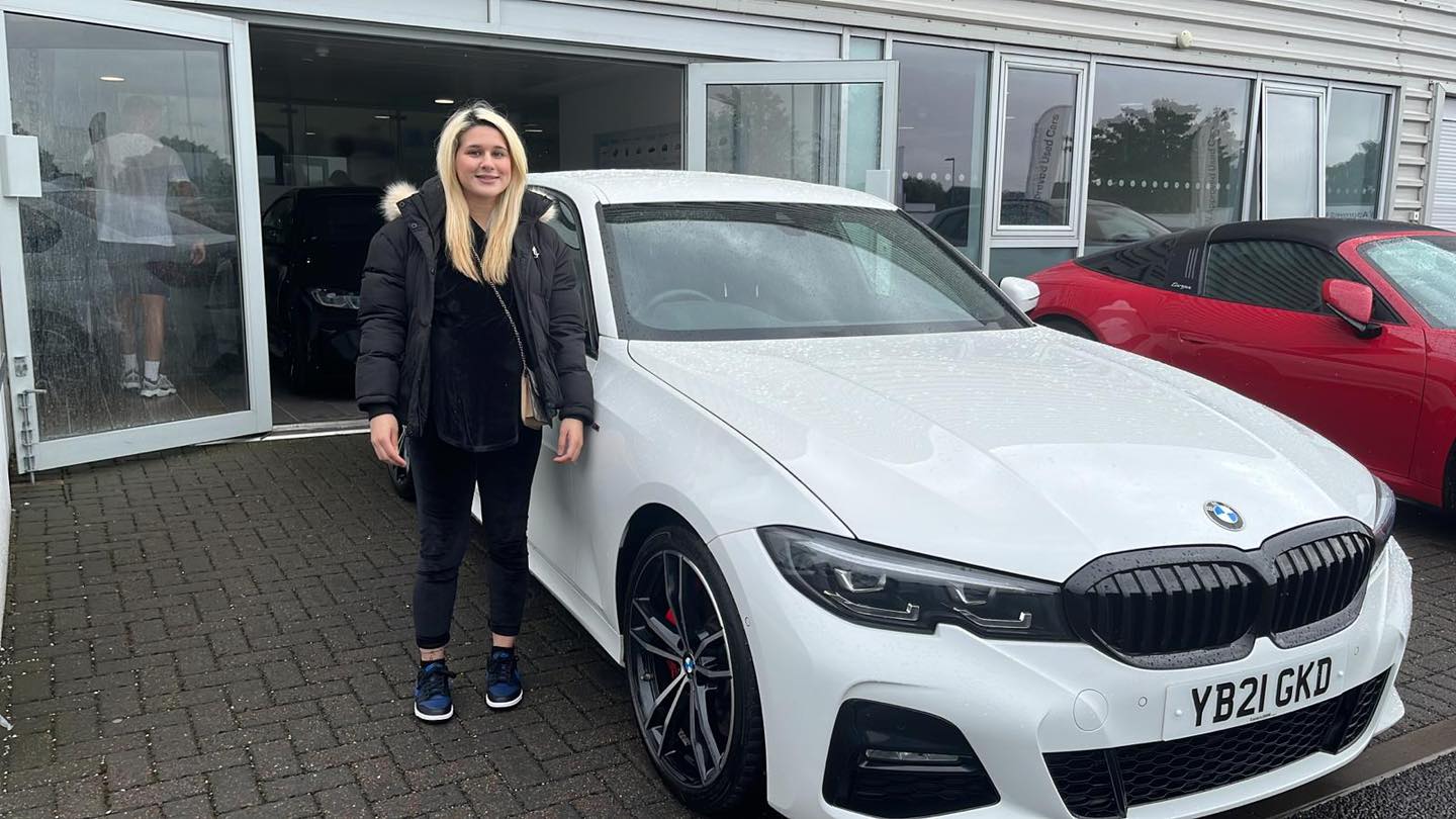 Eastern BMW - Sarah Rafiq collecting her new 320d MSport...