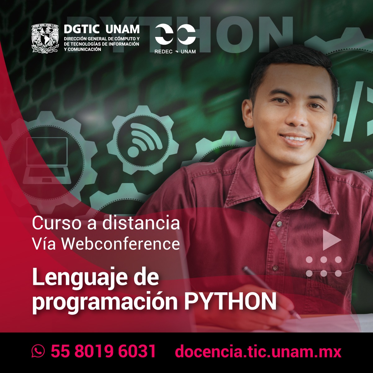 AprendeTICunam - Aplica lenguajes de programación Python,...