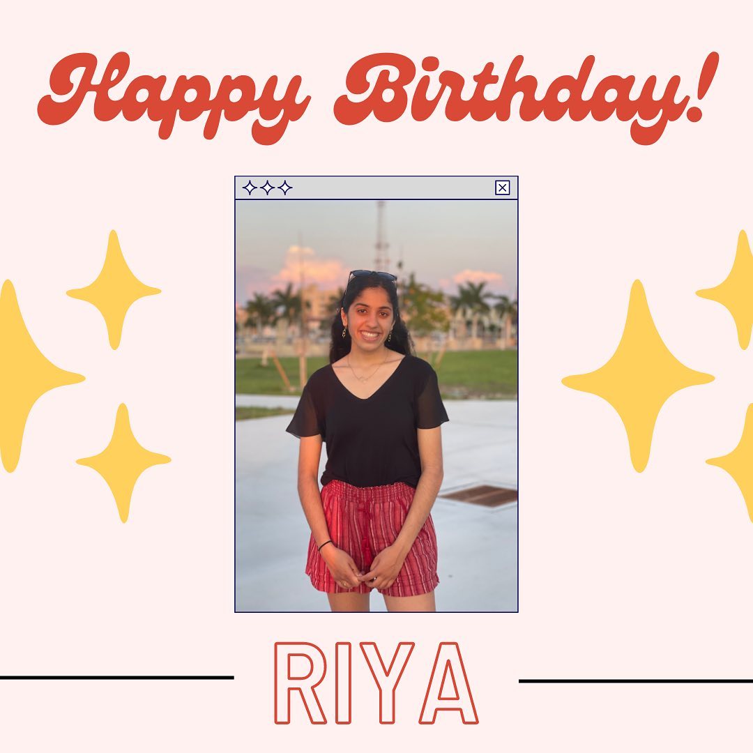 Atma - Happy birthday to our lovely soprano Riya!!! We...