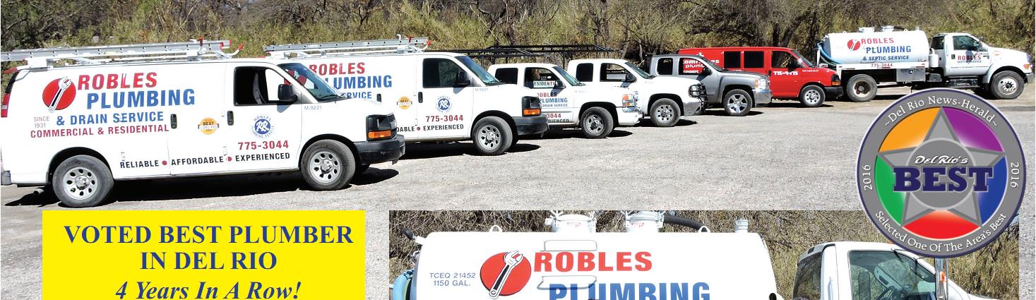 Robles Plumbing | Del Rio TX