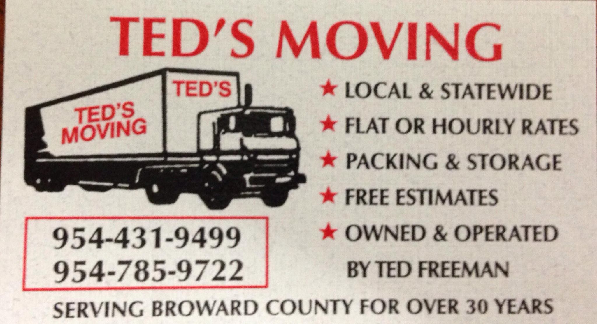 Ted's Moving Inc | Pembroke Pines FL