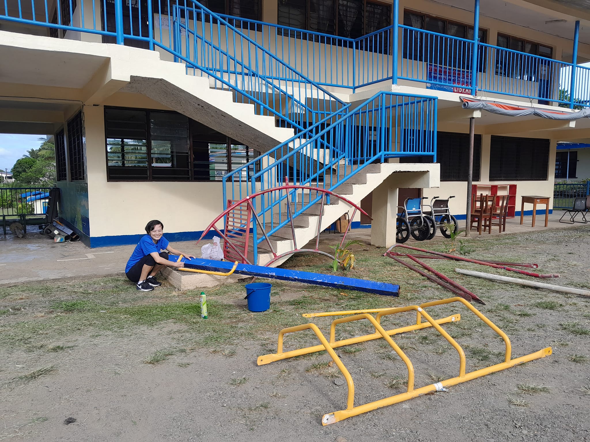 Rotary Overseas Recycled Playgrounds