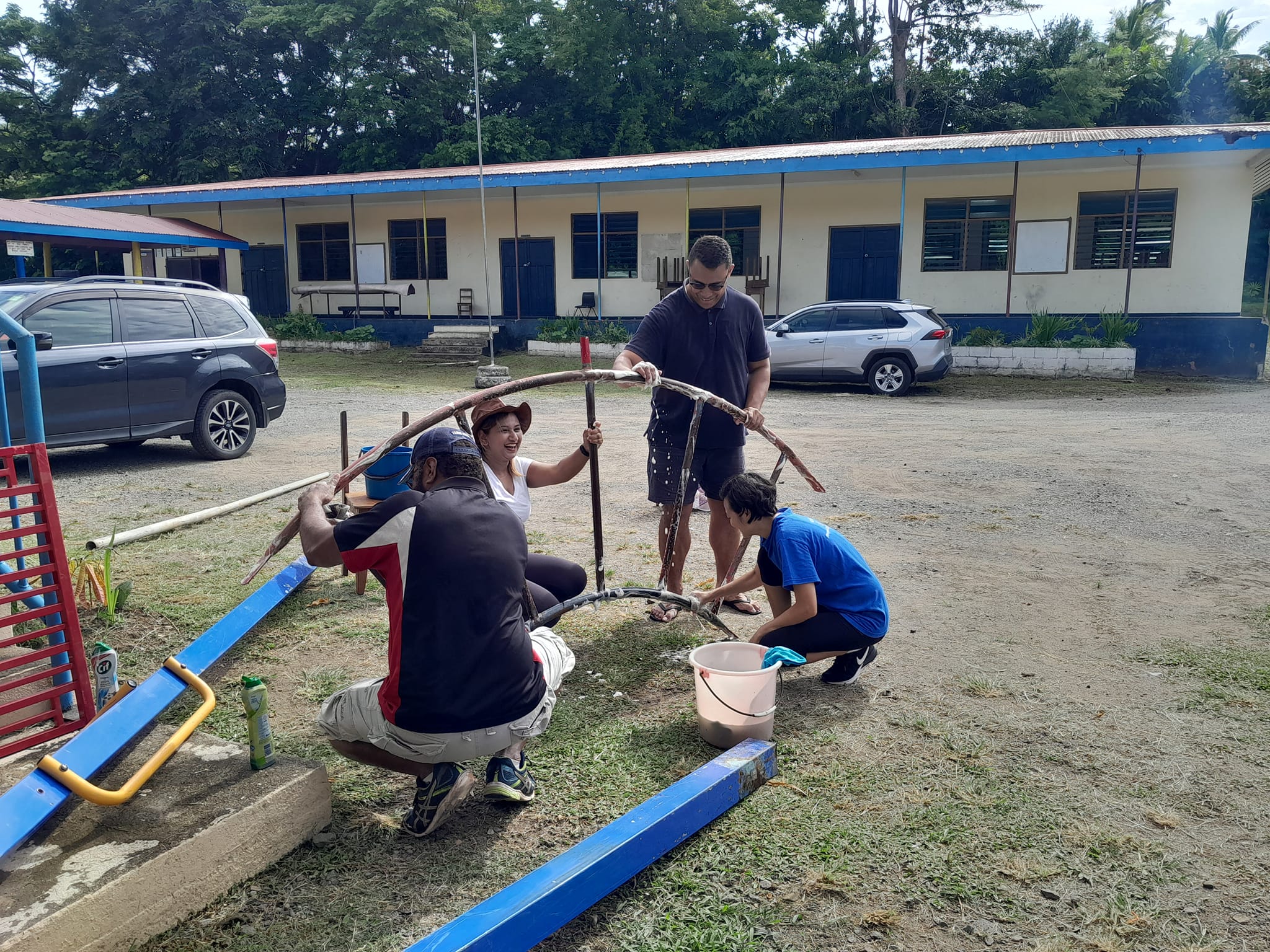Rotary Overseas Recycled Playgrounds