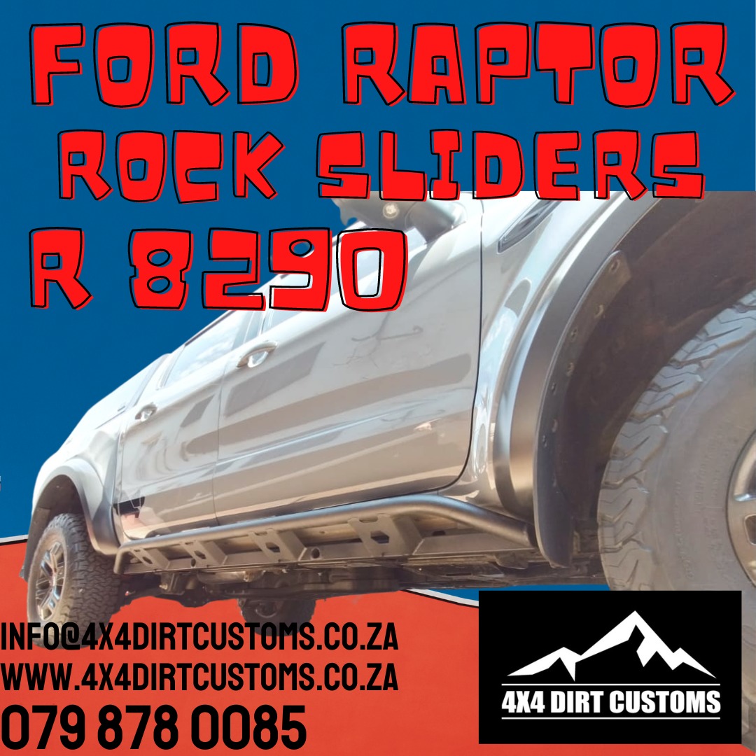Ford Raptor Rock Sliders R8290... - 4x4 Dirt Customs