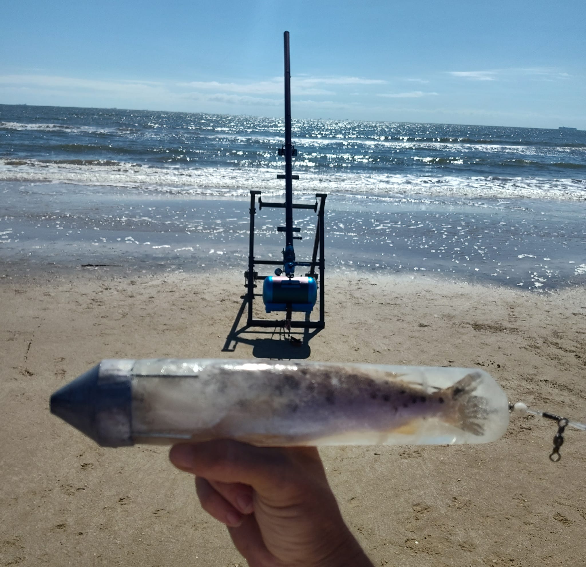 cannon fishing lures Jenko Tin Topwater Walking Bait Chartreuse Shad making it easier to reach deeper depths and maintain a consistent swimming action This bait cannon will help