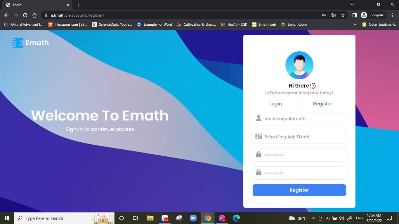 TMATH EDU | Vinh
