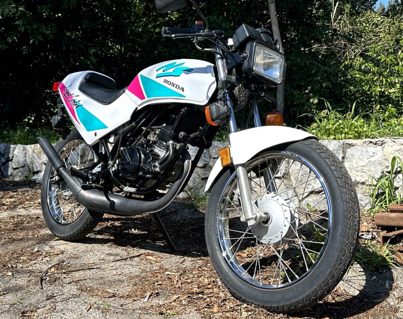 Ad - 1990 Honda NS50F - A new one on me - ever seen one before 