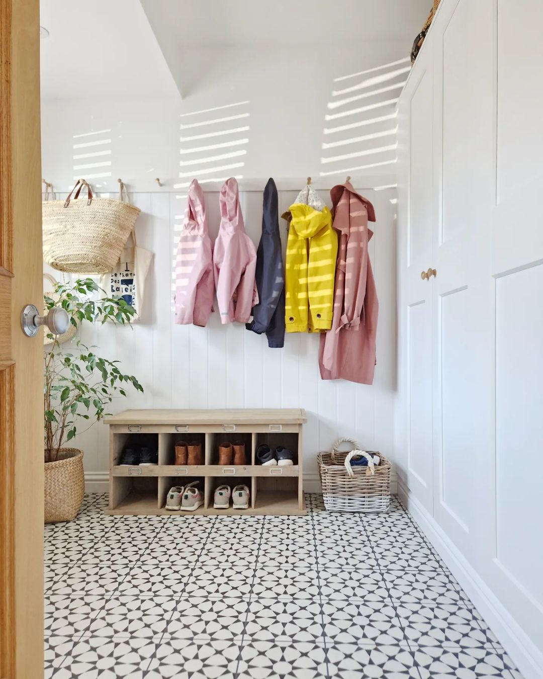 CTD - Shiplap cladding meets our Cuban White Star Tiles in this ...
