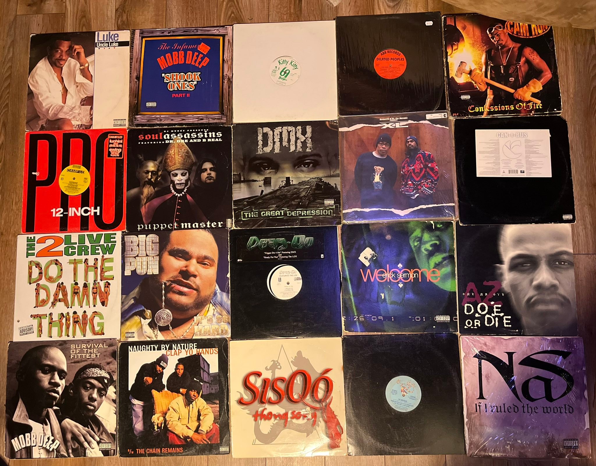 Hip-hop singles and albums for sale