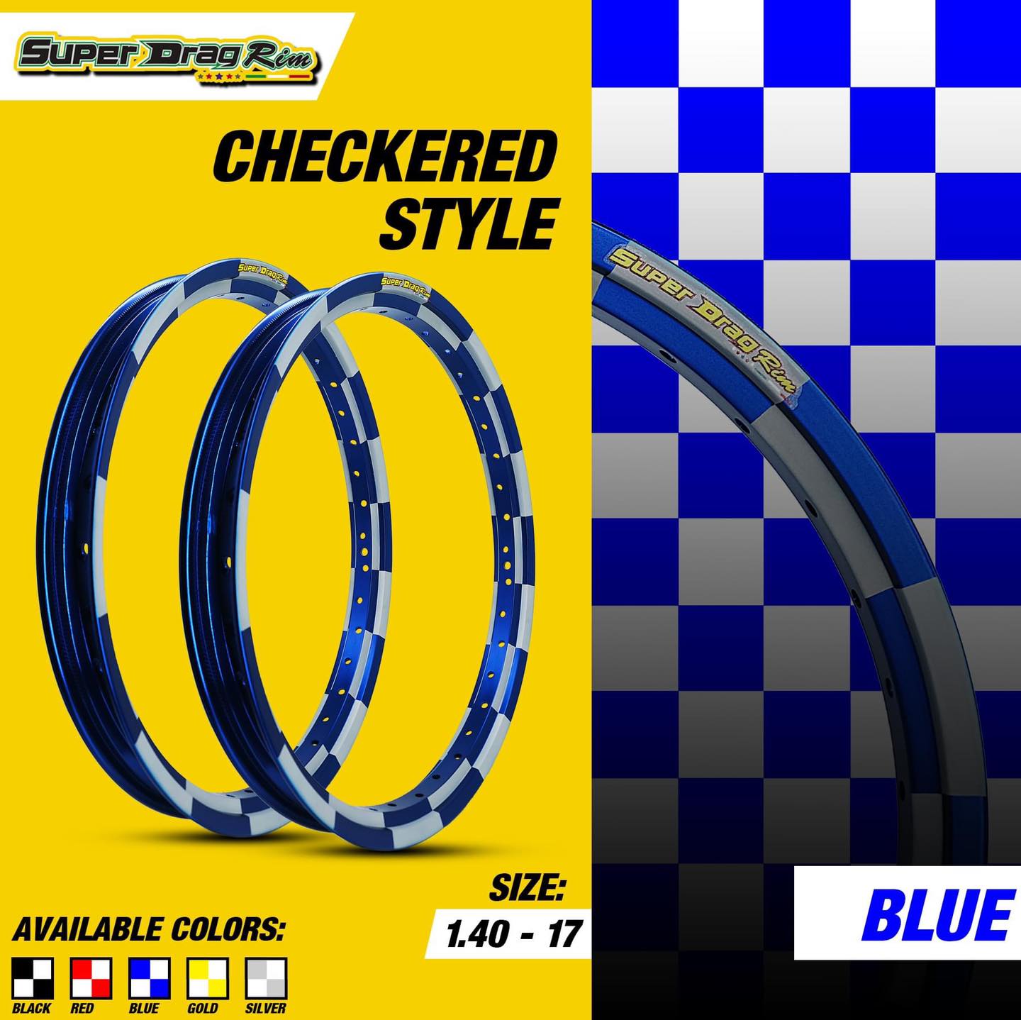 Super Drag Rim - 🏁วงล้อยอดฮิต วงล้อหมากรุก สวยสดุดตา ️... | Facebook