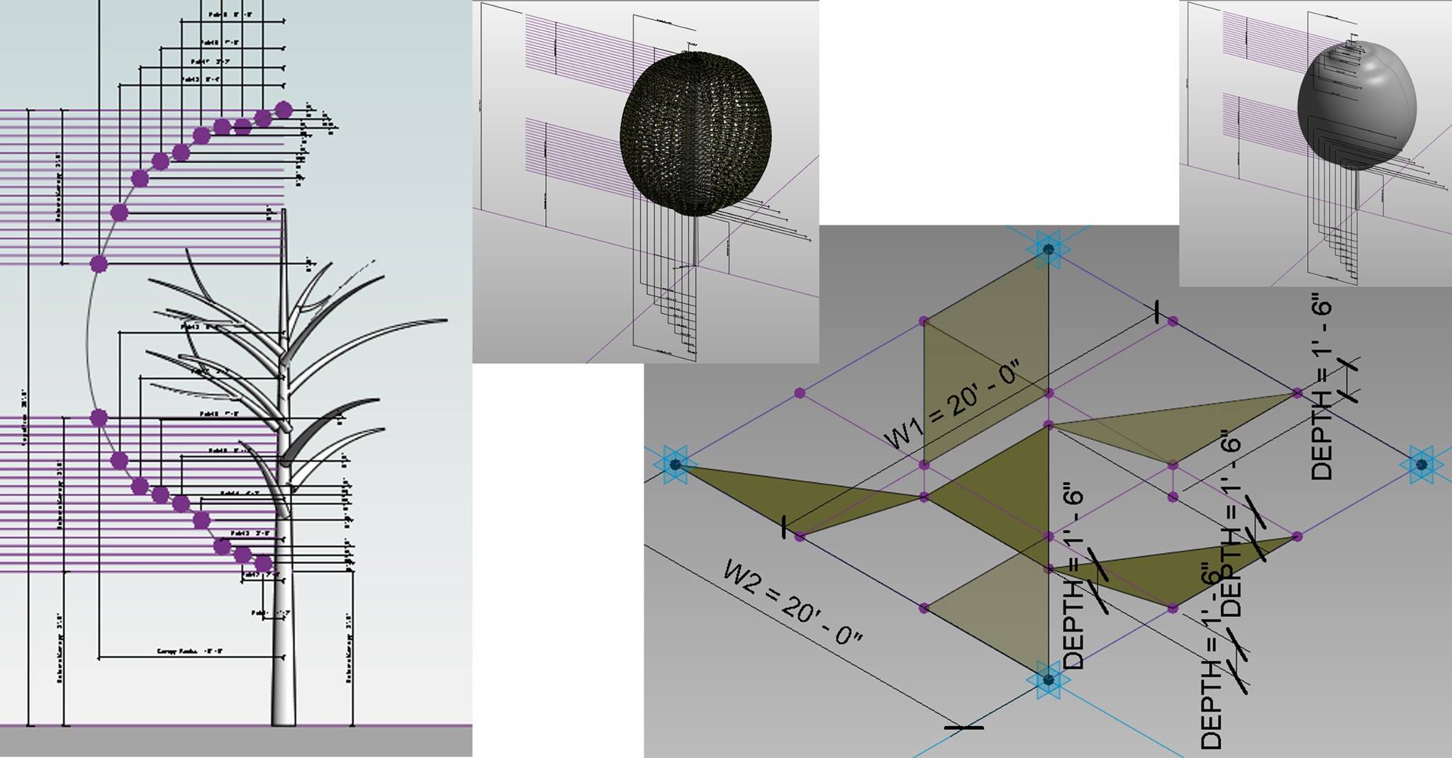 Conceptual Mass and Adaptive component in Revit