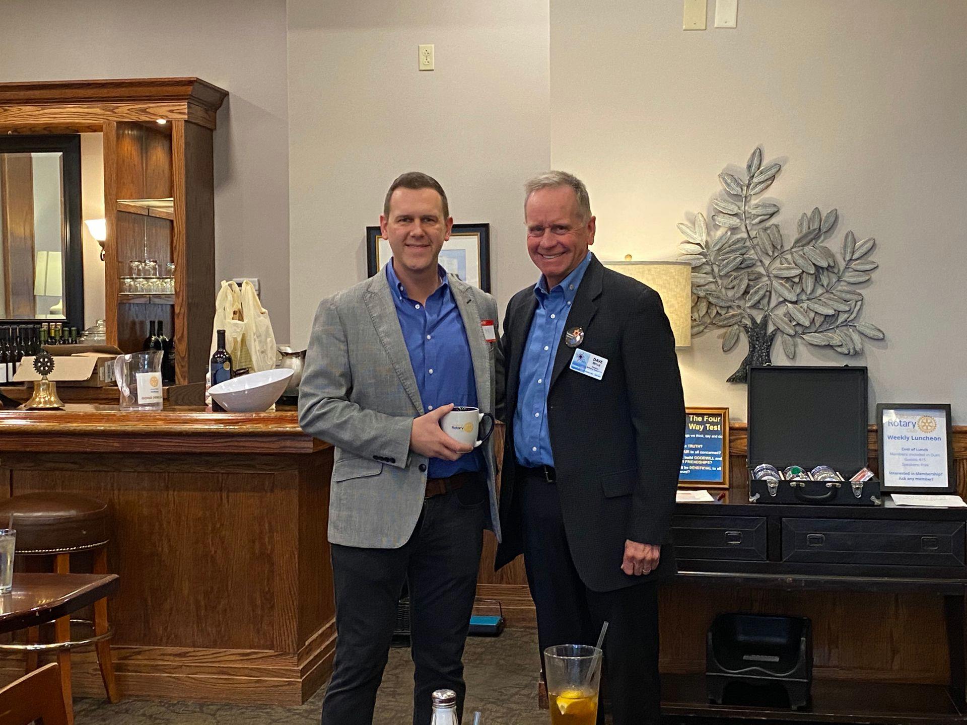 McMurray Rotary - This week's speaker was Tim Hines,...