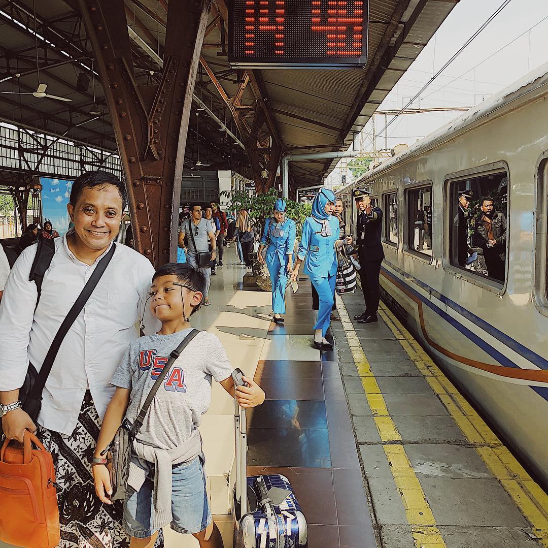 Sheika Rauf - Happy 73rd birthday Indonesian Railway...