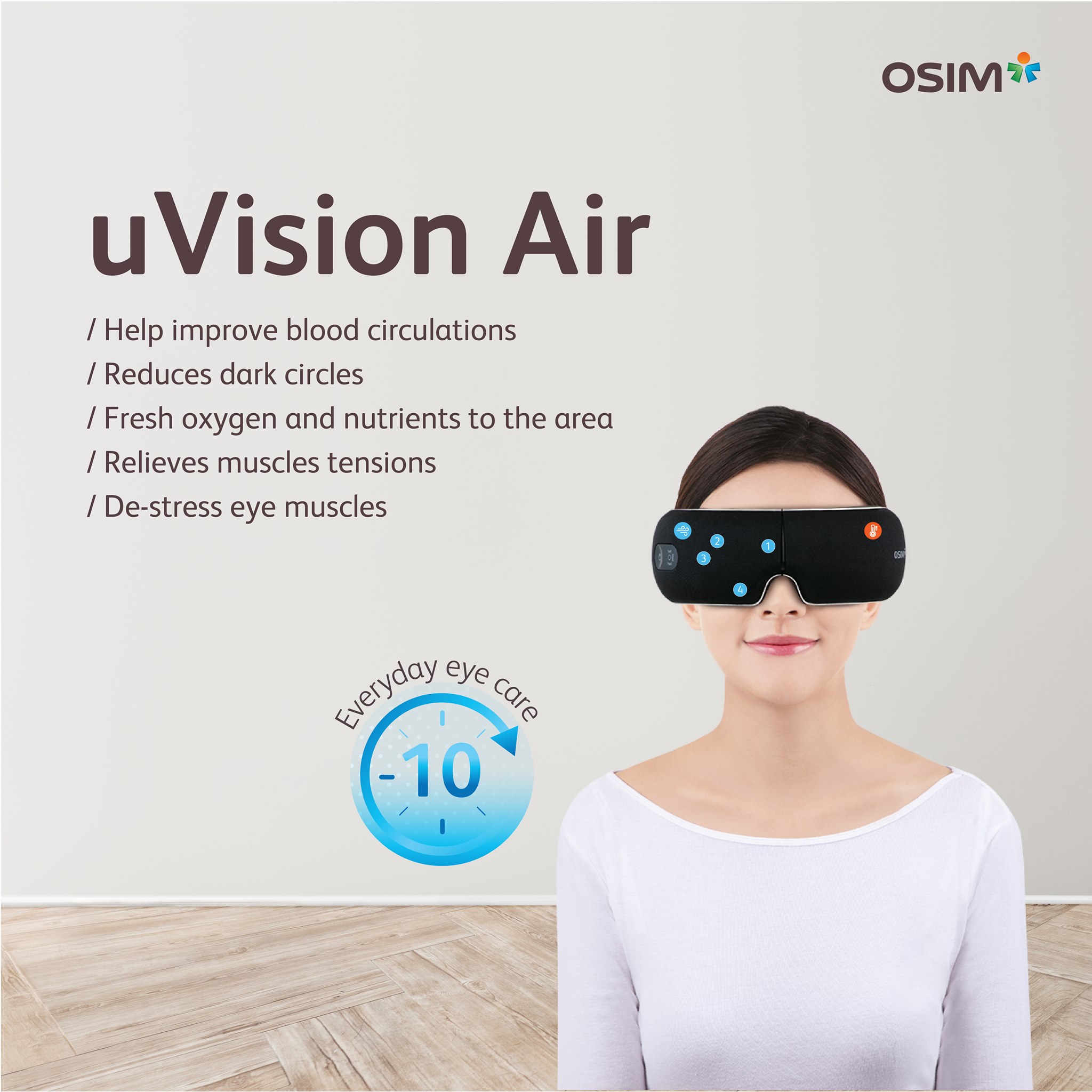 OSIM - Too much screen time lately? Here is what 10 minutes of eye 
