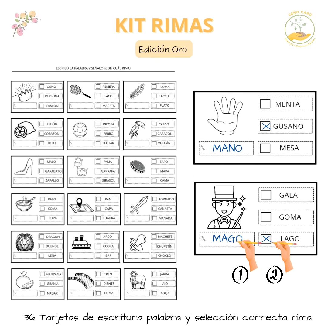 🌱KIT RIMAS... - SEÑO CARO Maestra de Apoyo a la Inclusión | Facebook