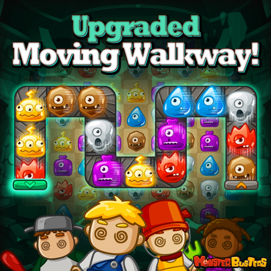 Monster Busters - New Episode is Now Live! Moving Walkway is so ...