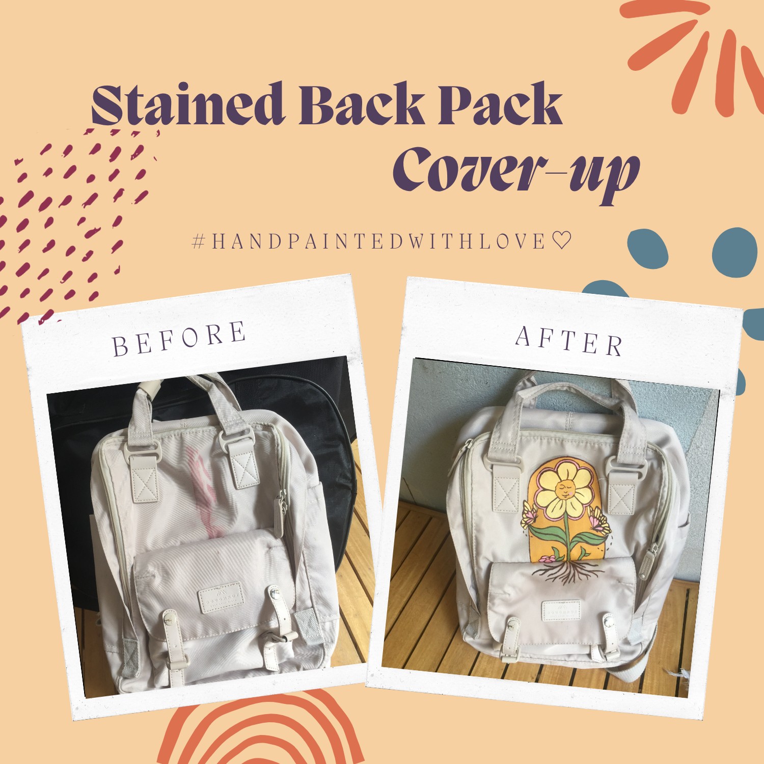 Color Me - 🎨 Make your stained backpack a true work of...